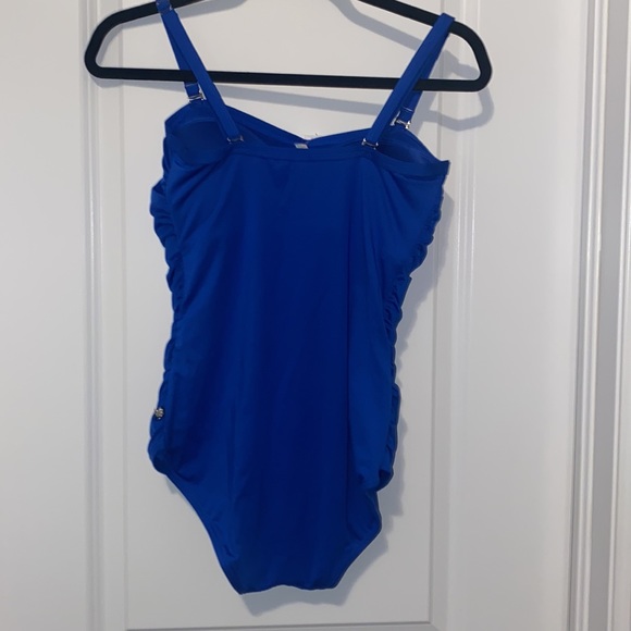 La vie en rose royal blue one piece swim suit - Picture 3 of 3